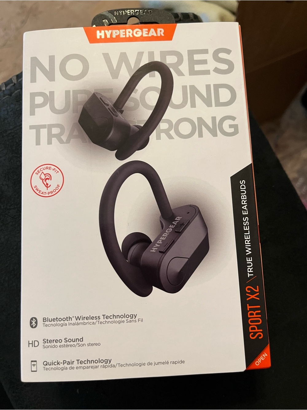 Sport X2 True Wireless Earbuds - Charcoal Black